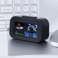 Sojhoop Weather Station Clock with Color Display Temp&Humidity Monitor Backlit for Kids Teens Students - Bedroom Dorm Desk. 