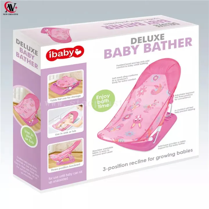 Newborn Baby Shower Chair Infant Bath Chair With Baby Safety Non-Slip Pillow Comfort Seat Support | DMKU-41AAA |