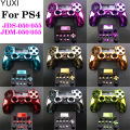 For PS4 Pro JDS 055 050 JDM-055 Mod Kit DIY Repair Chrome Cover Game Controller Full Housing Case Buttons Replacement Set. 