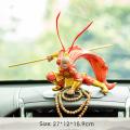 【Petalfall】Chinese Myth Monkey King Figurine Sun Wukong Statue Creative Car Decorations Art Crafts Ornament Home Decor Birthday S Cute. 