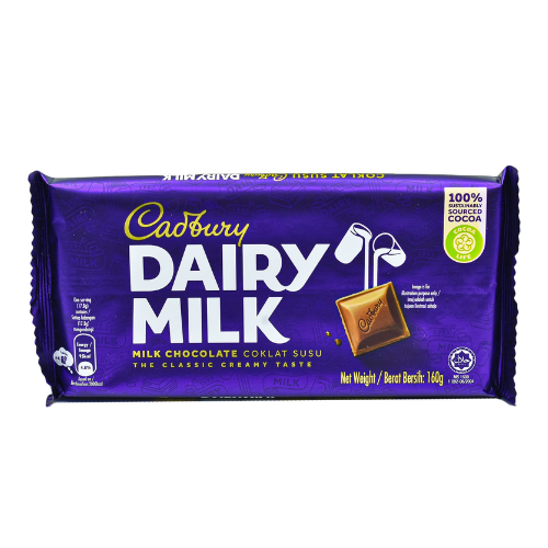 Cadbury%20Dairy%20Milk%20chocolate%20bar%20160g%20%C3%97%2012%20Pieces%20-%20Cadbury%20dairy%20milk%20chocolate%20Coklat%20Susu%20The%20Classic%20Creamy%20Taste%201920g%20-%20Image%205