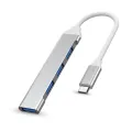 USB C HUB 3.0 Type C 4-Port Multi-Splitter OTG Adapter for PC Android Laptop Mac. 