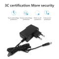 Zbtlink EU Plug Power Adapter AC to DC Supply Charge Adapter AC 110-240V DC 12V 1A 2A 2.5A 9V 0.6A For LED Light Strips Router. 