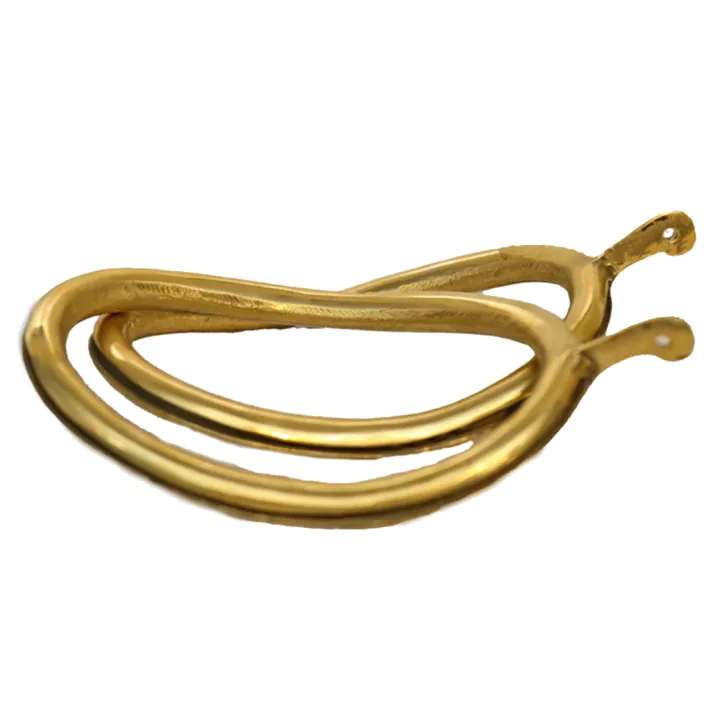 Pair of Large Silambu - සිලම්ඹු சிலம்பு Sri Lankan traditional musical and Dancing instruments Brass