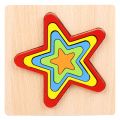 Toys Shape Puzzle Montessori Sorting Puzzle Toddlers Activities Preschool Learning Early Gifts For Kids. 