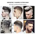 Weja 2021 USB T9 Hair Clipper Professional Electric hair trimmer Barber Shaver Trimmer Beard 0mm Men Hair Cutting Machine for men. 