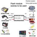 Burst Flash New Breathing Flashing Led Halogen Source Indicator Module Buffer Controller Board Dc3-12v. 