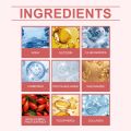 Overnight Red Smoothie Face Serum, Glowing & Soothing with 30% red collagen, Niacinamide, Peptide, Vitamin E. 