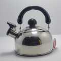 RICH Trusted, Choice Stainless steel whistling kettle. 