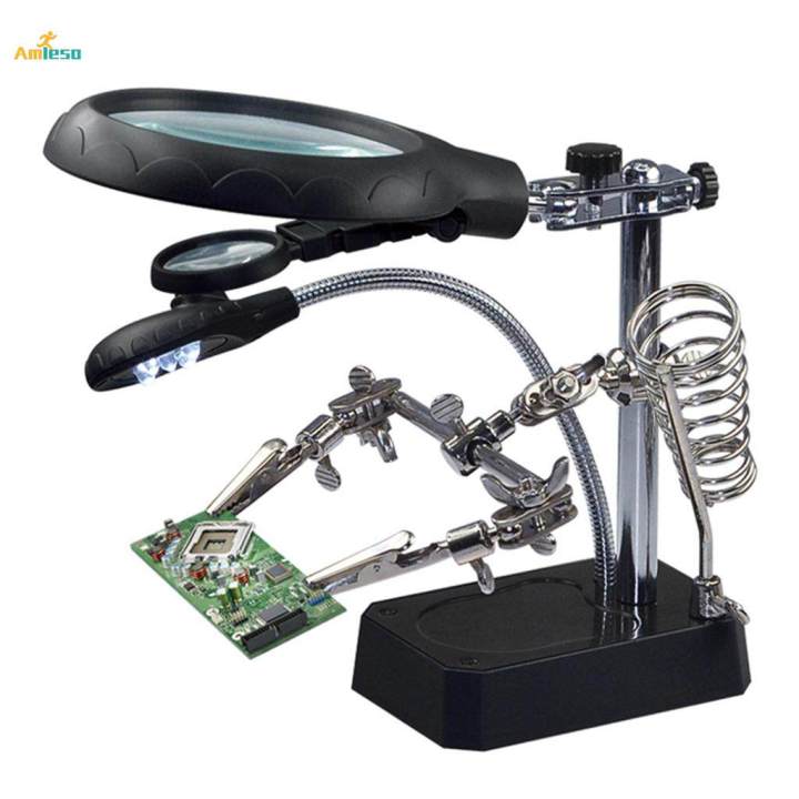 Magnification Industrial Desk Table Lamp