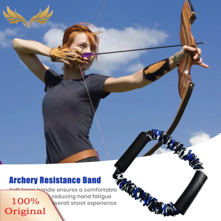 SuperRide%20Archery%20Bow%20Training%20Band%20Archery%20Bow%20Strength%20Trainer%20Resistance%20Band%2025/45/65%20Lbs%20Arm%20Training%20Aid%20for%20Draw%20Release%20Stretch%20Improve%20Archery%20Skills%20Archery%20Resistance%20Exercise%20Band%20-%20Image%205