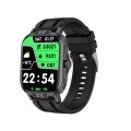 C29 PRO 2024 Sport Smart Watch - Square, 49mm Touchscreen, IP67 Waterproof, 4-Day Battery, Heart Rate Monitor, Bluetooth Calling, Unisex, Android & iOS Compatible, Alloy Case, Rubber Strap. 