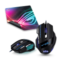 Gaming Mouse Bloodbat Mouse GM02 + Gaming Mouse Pad L-11. 