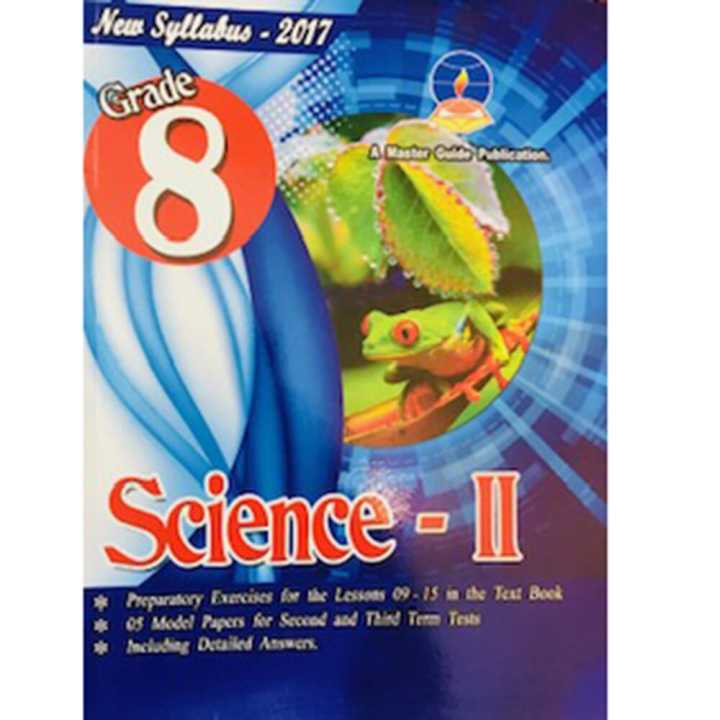Master Guide Grade 8 Science Workbook