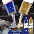 solder paste Casting Repair Glue AB Metal Strength Glue Industrial Repair Agent Welding Gel Heat Resistance Cold Weld Repair Paste Gluehand tools. 