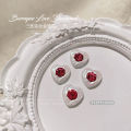 Colored diamonds, nail art alloy jewelry, net red new products, pearl shells, love flowers, pentagrams, special-shaped diamonds, nail accessories. 