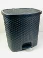 Premium Plastic Pedal Dustbin For Room Home/Office/Kitchen/Bedroom Foot Pedal Bin. 