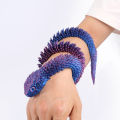 3D Printer Snake 2025 Chinese Zodiac Year Snake Decoration, Moving Crafts, Executive Desk Toy, Home Office Decoration. 