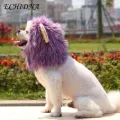 Three-dimensional Ears Pet Hat Soft Comfortable Lion-shaped Pet Hat with Fastener Tape Perfect for Dogs Cats. 