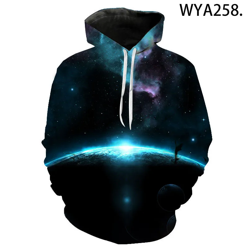 Clothing Galaxy Hoodie Girl New Streetwear Fashion Boy Girl Kids