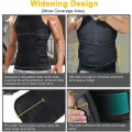 Men Waist Trainer Sauna Vest Fitness Corset Abdomen Slimming Body Shaper Belly Reducing Shapewear Burn Fat Shirt Trimmer BeltHats & Caps. 