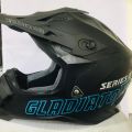 U.P.Co Gladiator Black Matt Motor Bike Helmet SLS Certified. 