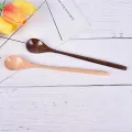 Wooden Spoons Long Handled Spoon Kids Spoon Wood Rice Soup Dessert Spoon DUJU. 