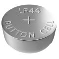 LR44 Button Cell Battery Pack of One – 1.5V Batteries for Watches, Hearing Aid. 