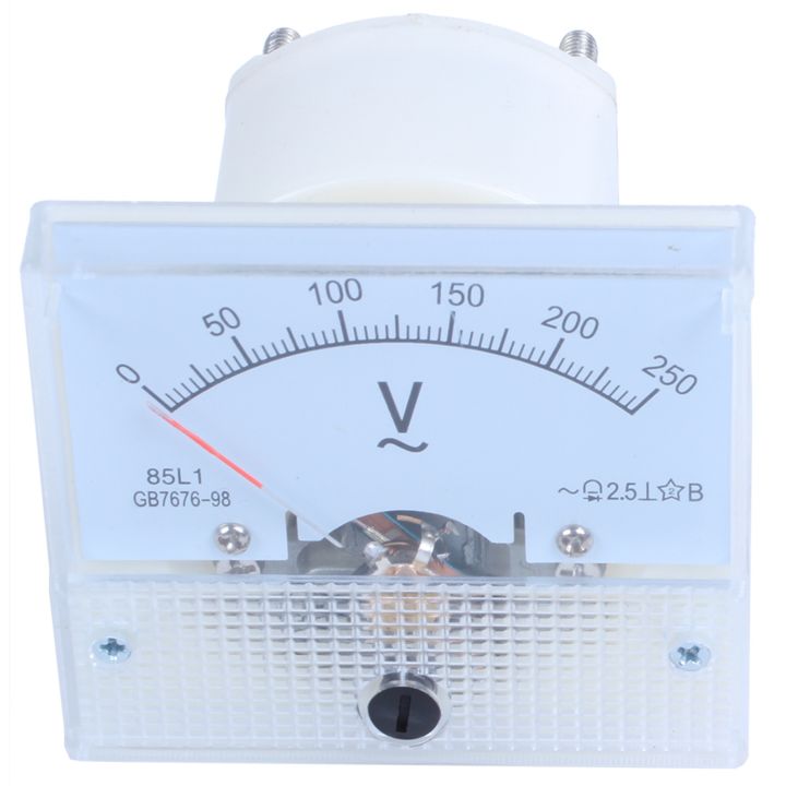 Analog 85L1 AC 250 V Panel Meter Voltmeter Measuring device | Daraz.lk