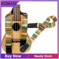 Adjustable Guitar Strap Hawaii National Style Print Thickening Belt Guitar Straps For Guitar Ukulele Ukulele Part Accessories. 