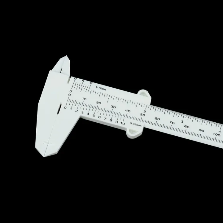 0-80mm/150mm%200.5mm%20Vernier%20Caliper%20Double%20%20Scale%20Plastic%20Vernier%20Caliper%20Measuring%20Student%20Mini%20Tool%20Ruler%20DIY%20Model%20Making-150mm%20gray%20-%20Image%205