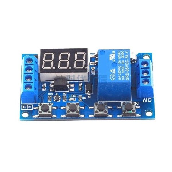DC 5V--36V Trigger Cycle Delay Timer Switch Turn On Off Relay Module with LED Display