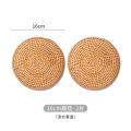 Mitts Cozies Handmade rattan woven insulating mats, home placemats, plates, bowls, casserole mats, coasters, tea coasters, pot mats, anti-scald table mats. 