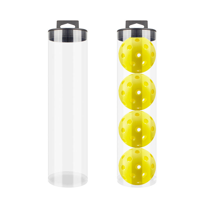 Tennis Ball Can Holder Storage Tin Pickleball Bucket Canister Cylinder ZHANGBEI