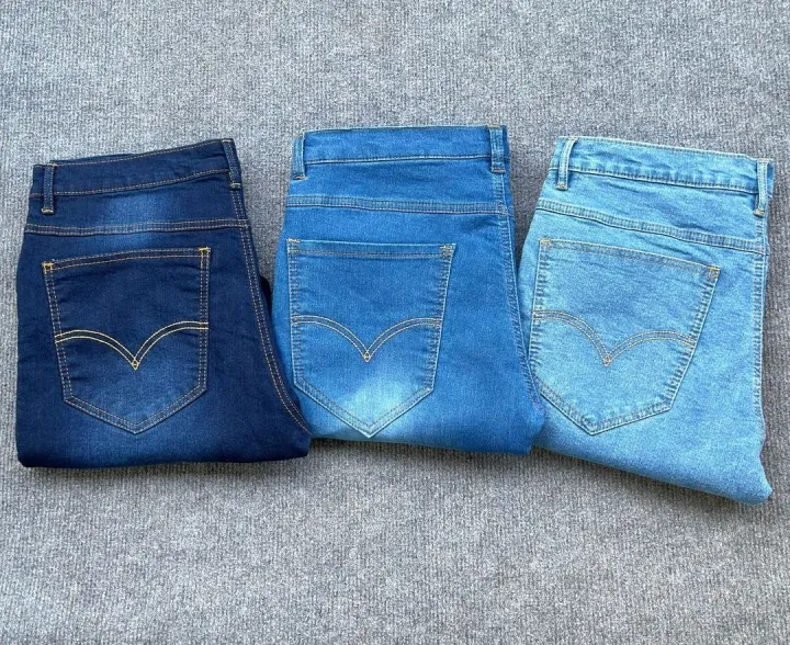 Men’s Stretch Comfort Fit Denim Jeans Trousers – Premium Quality
