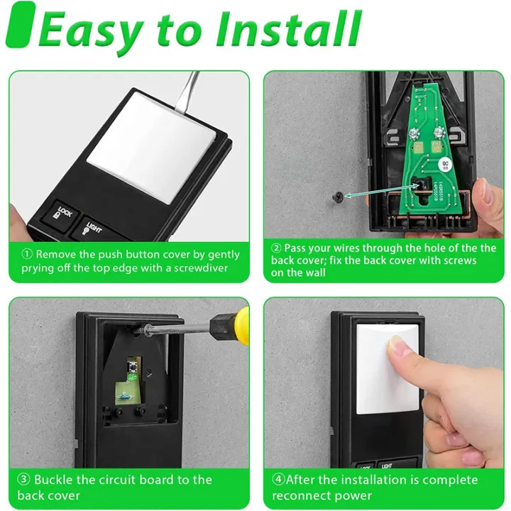 LiftMaster%2078LM%2041A5273-1%20Garage%20Door%20Opener%20Control%20Panel%20Multi-Function%20Wired%20Wall%20Keypad%20Button%20With%20Lighting%20Control%20Switch%20-%20Image%203