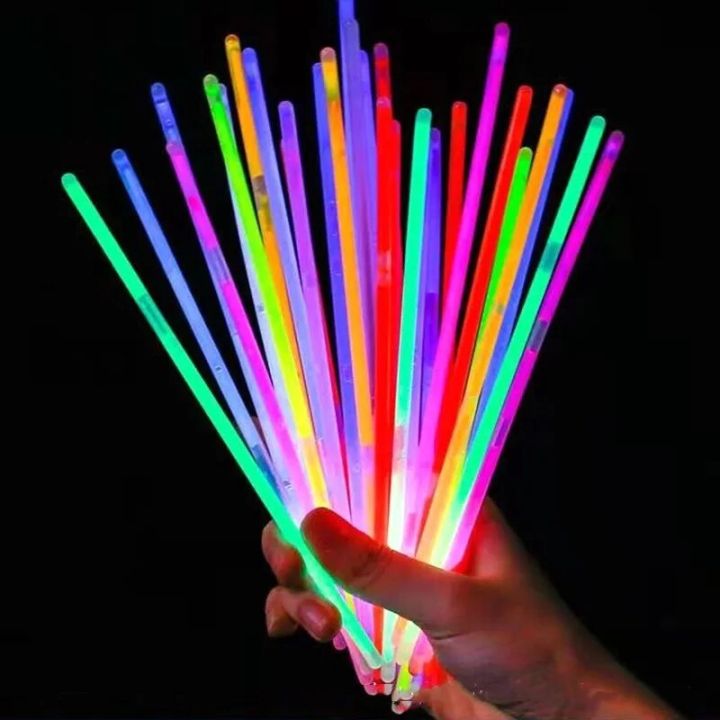 %E3%80%90HUT%E3%80%91%2050/1Pcs%20Party%20Glow%20Sticks%20Glow%20In%20The%20Dark%20Bracelets%20Necklace%20DIY%20Colorful%20Fluorescence%20Stick%20Xmas%20Wedding%20Party%20Decoration%20Prop%20-%20Image%205