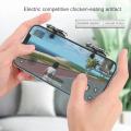 Mobile Phone Game Trigger Gamepad Joystick 6-Finger Aim L1 R1 Key Button For Phone Android For PUBG Game Controller. 