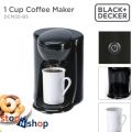 Black + Decker 330W One Cup Coffee Maker With Coffee Mug - DCM25-B5. 