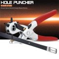 Leather Hole Punch, Belt Hole Puncher, Heavy Duty Revolving Punch Plier Tool 3. 