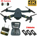 Drone 998 PRO 4K 1080P with RC Quadcopter Camera, Drones with 1 Battery, 19 Minutes Flight, FPV, One Button Take Off and Landing and 360° Drone. 