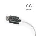 DD ddHiFi All-New Upgraded TC03 Type-C to Micro USB Data Cable to Connect Your Smartphone/Computer with Micro DAC/DAP/Amplifier. 