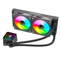 ARELENE 240 Water Cooled Radiator for Desktop Computer Pwm Temperature Controlled Argb Cooling Fan CPU Radiator,A. 