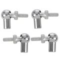 6mm Male Female Thread L Shaped Ball Joint Rod End Bearings 4pcs. 