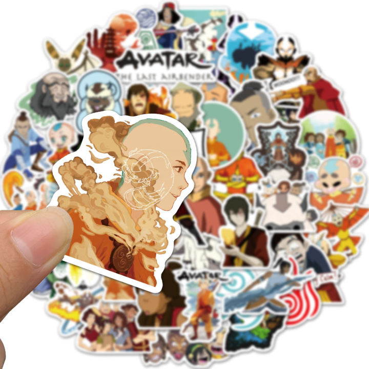 20/40/60pcs%20Avatar%20The%20Last%20Airbender%20Stickers%20Laptop%20Luggage%20Skateboard%20Stickers%20-%20Image%204