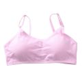 8-16 Years Girls Cotton Underwear Teenage Training Sports Bra Kids Brassiere Solid Soft Cotton Intimates Young Girls Lingerie. 