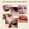 Miss Rose Shimmer Glitter Diamond Sequin Eye Shadow Powder Palette Waterproof Long Lasting Pigmented Makeup Sets. 