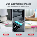 Ugreen Cable Organizer Silicone USB Cable Winder Flexible Cable Management Clips For Mouse Headphone Earphone Cable Holder. 