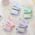 【HOT】 Mini Stapler Set With Staples Cute Rabbit Bear Paper Binder Stationery Office Binding Tools School Supplies. 