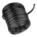 Durable 1/4 Inch Water Irrigation Hose PVC Flexible Irrigation Hose Efficient Black Yard Water Hose Drip Irrigation, Greenhouse, and Hydroponics. 